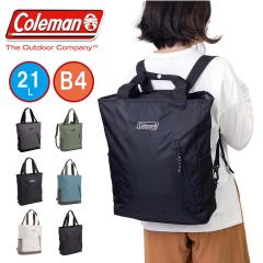 �R�[���}�� �����b�N �g�[�g�o�b�O 2WAY Coleman 2�E�F�C�o�b�N�p�b�N�g�[�g 21L B4 A4 �����b�N�g�[�g �g�[�g�����b�N 2WAY�g�[�g ����