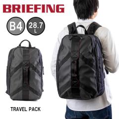 �u���[�t�B���O BRIEFING �����b�N TRAVEL PACK �����Y ���f�B�[�X �o�b�O ��e��  B4 28.7L LESIT ���s �o�� �g���x�� 1�� 2�� �����b�N