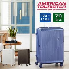 �X�[�c�P�[�X L�T�C�Y �A�����J���c�[���X�^�[ American Tourister 103L 115L 7�� 1�T�� �ȏ� �傫�� ��e�� CURVUS �y�� �L�����[�P�[�X