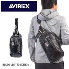 AVIREX �A�r���b�N�X �{�f�B�o�b�O �{�v �V�����_�[�o�b�O �����V�����_�[�o�b�O ONE SHOULDER �u���g ���~�e�b�h�G�f�B�V���� BULTO LIM