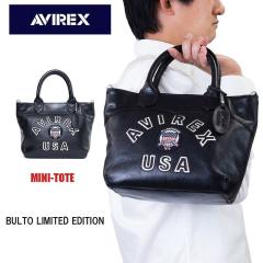 �y����z AVIREX �A�r���b�N�X �~�j�g�[�g �{�v �V�����_�[�o�b�O MINI-TOTE �u���g ���~�e�b�h�G�f�B�V���� BULTO LIMITRD EDITION ����