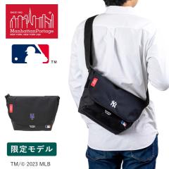 �}���n�b�^���|�[�e�[�W �V�����_�[�o�b�O Manhattan Portage MLB 40���N ���胂�f�� �����L�[�X YANKEES ���b�c METS �����Y ���f�B�[�X