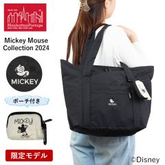 �}���n�b�^���|�[�e�[�W �g�[�g�o�b�O A4 Manhattan Portage �~�b�L�[ 2024 �f�B�Y�j�[ Mickey Mouse Longacre Square Tote Bag 24 �g�[
