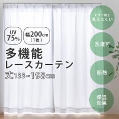 UV�J�b�g ���[�X�J�[�e�� ��200cm(1���g)��133�`198cm UV�J�b�g��75���ȏ� �f�M �ۉ� �V���v�� �E�H�b�V���u�� ���� ���� ������� �V��