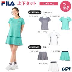 �y�㉺�Z�b�g�z�t�B�� FILA �e�j�X�E�F�A ���f�B�[�X �Q�[���V���c�~�X�R�[�g CZ6SGW049-CZ6SGW051 2026SS