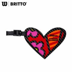 EC\ Wilson ejXANZT[  BRITTO BAG TAG ART(Heart) obO^O n[g Eubgf WR8409601001  wo