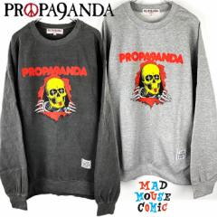 y30%OFF SALEzPROPA9ANDA ~ MAD MOUSE COMIC / vpK_ ~ }bh}EXR~bNuPEKE-PERO SKULL SWEATvR{ XEFb