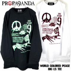 PROPA9ANDA (vpK_) ~ Anthology HairuWORLD COLORED PEACE BIG L/S TEEvR{ rbOT TVc I[o[TCY 