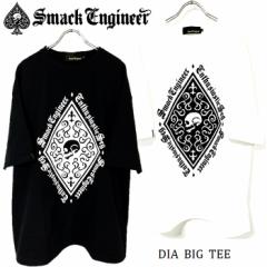 SMACK ENGINEER / X}bNGWjAuRogia DIA BIG TEEvrbOsVc I[o[TCY  ܕ s[X   ubN 