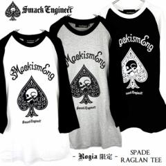 SMACK ENGINEER / X}bNGWjAuRogia SPADE RAGLAN TEEvOsVc  ܕ   ubN zCg O[ 