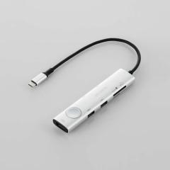�h�b�L���O�X�e�[�V���� USB Type-C 8-in-1 PD 85W�o�� USB-C�~3 USB-A�~2 HDMI�~1 SD+microSD�~1 WindowsPC MacBook iPad �V���o�[ �G��