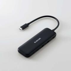 �h�b�L���O�X�e�[�V���� USB Type-C 5-in-1 ���^ �n�u PD 85W�o�� �}���[�d USB-C�~2 USB-A�~2 HDMI�~1 �u���b�N �G���R�� DST-050BPBK