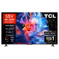 er 55^ TCL 55P61K t 4K `[i[ lbg Google TV X}[ger X}zAg AirPlay 2 Chromecast Dolby Audio 