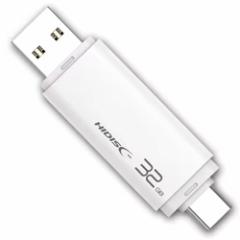 C HIDISC USB3.2 Gen2 Type-C  Type-ARlN^ HDUF134C32G3C zCg 32GB