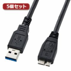 5Zbg TTvC USB3.0}CNP[u(A-MicroB)1.8m KU30-AMC18BKX5