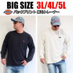 Y 傫TCY uh Dickies fBbL[Y TVc  3L 4L 5L  ubN x[W AC{[ lCr[ I[o[TCY 