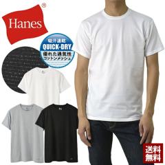 �z������ T�V���c ���� �N���[�l�b�N �h���C �����Y Hanes �w�C���Y �R�b�g�����b�V�� �ʋC�� �ȑf�� HM1ED201 ���K�i�yH2E�z�y�p�P1�z