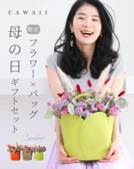 新作4月18日　返品・交換不可 【受注生産】 【限定】フラワー×バッグ　母の日ギフトセット 母の日特集 母の日 母の日ギフト 母の日ラッ