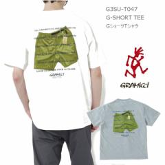 [2023tĐV] [10%OFF!]  O~` tVc GRAMICCI  G3SU-T047 G-SHORT TEE GV[csVc I[KjbNRbg100% |PbgT 