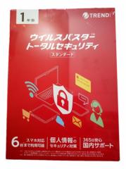 トレンドマイクロ ウイルスバスター トータルセキュリティ スタンダード 1年版 パッケージ版