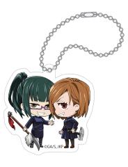 呪術廻戦 真希 キーホルダーグッズセット タカラトミー（TAKARA TOMY） 在庫一掃特価！呪術廻戦 メタルキー