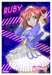 ラブライブ サンシャイン 黒澤ルビィ BD 購入特典タペストリー ブロマイド bromide_brightmelo09.jpg