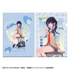 希少 レア グリッドマン 宝多六花 原画 クリアファイル クリアファイル グリッドマン ユニバース/宝多 六花 アイドルver