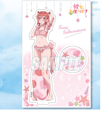 ビッグアクリルスタンド A賞 桜沢墨 彼女、お借りします TVアニメ『彼女、お借りします』 - 描き下ろしイラスト 桜沢 墨