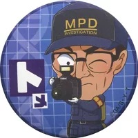 和泉三月 リングライト 怪獣缶バッジ アイドリッシュセブン トレーディングR缶バッジ 警察シリーズ