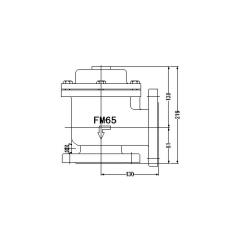 FM�o���u���쏊�yFM�o���u 1�^ 65A�z(�A���O���^) �萅�ʕ� ��t�^�C�v(�t�����W�^) �{�̍ގ�(�����X��)�kEI�l