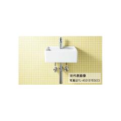 INAX/LIXIL �R���p�N�g���ʊ�yYL-A531SYEC�z�Ǖt�� �V���O�����o�[��������(�G�R�n���h��) �ǋ��� �ǔr��(P�g���b�v) �r�����J�o�[�Ȃ�