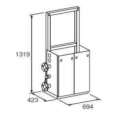 ����p�[�p�X ������ ���ށyMD-S22-32F�z����2��|����Z�b�g ��z�ǁE�����t�����W�^�C�v