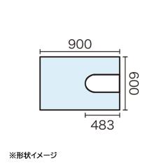 ��TOTO �Z��g�C�����ށyAGF809R�z�n�C�h���Z���E�g�C���t���AJ �Z���~�b�N�p�l�� 600�~900�~12 (���i�� AGF809)�kEJ�l