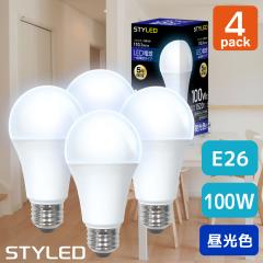 �y4�Z�b�g�E1������599�~�zLED�d�� E26���� 100W���� ��ʓd���` �L�z���^�C�v �����F�i1520lm�j �ȃG�l �X�|�b�g���C�g