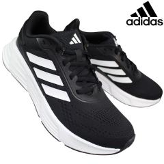 �A�f�B�_�X adidas �����j���O�V���[�Y JQ7499 �M�����N�V�[�X�e�b�v �u���b�N/�z���C�g 23cm�`28cm �����Y ���f�B�[�X �V���[�Y �X�j�[