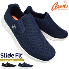 �A�[�j�[�A�[�m���h�p�[�}�[ �X���b�|���V���[�Y AN2202 �u���b�N �l�C�r�[ 22.5cm�`25cm ���f�B�[�X �X�j�[�J�[ �V���[�Y �X���b�v�I�� 