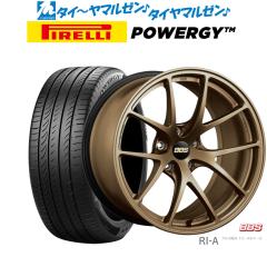 BBS JAPAN RI-A 18インチ 8.5J ピレリ POWERGY (パワジー) 225/55R18