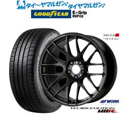 ワーク エモーション M8R 19インチ 8.5J グッドイヤー エフィシエント 