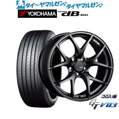 タナベ SSR GT V03 18インチ 7.5J ヨコハマ ADVAN アドバン dB(V553