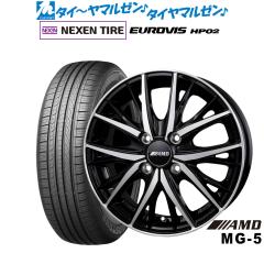 BADX AMD MG-5 14�C���` 4.5J NEXEN �l�N�Z�� ���[�h�X�g�[�� ���[���r�Y HP02 155/65R14 �T�}�[�^�C�� �z�C�[��4�{�Z�b�g