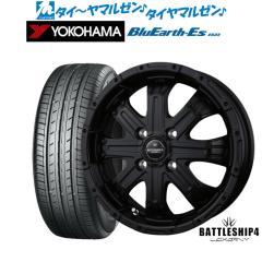 BADX ロクサーニ バトルシップ4 15インチ 5.0J ヨコハマ BluEarth-ES