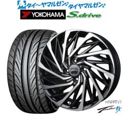 サマータイヤ ホイール4本セット BADX ロクサーニ テンペストタービン