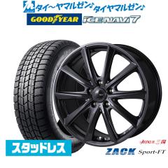 �y2025�N���zJAPAN�O�z ZACK SPORT-FT 18�C���` 7.5J �O�b�h�C���[ ICE NAVI �A�C�X�i�r 7 ���{��  235/50R18 �X�^�b�h���X�^�C�� �z�C�[