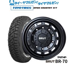 トライスター BRUT BR-70 16インチ 6.5J トーヨータイヤ OPEN COUNTRY