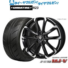 BADX ロクサーニ バトルシップ4 15インチ 5.0J ヨコハマ BluEarth-ES