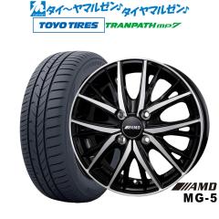 BADX AMD MG-5 15インチ 4.5J トーヨータイヤ トランパス TRANPATH mp7