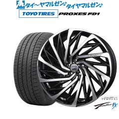 BADX ロクサーニ テンペストタービンVX 19インチ 8.0J トーヨータイヤ