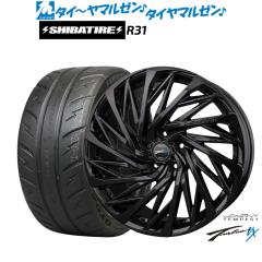ロクサーニ テンペストタービン18 BADX ロクサーニ テンペストタービンVX Black Edition 18インチ 7.5J
