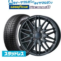 �y2025�N���z�C���^�[�~���m AZ-SPORTS ML-10 14�C���` 4.5J �O�b�h�C���[ ICE NAVI �A�C�X�i�r 8 ���{��  155/65R14 �X�^�b�h���X�^�C��