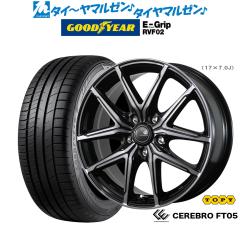 RPF1 17インチ　114.3 7j+45 シバタイヤ　シバ200 エンケイ RPF1 17インチ 7.5J SHIBATIRE シバタイヤ 200R (R31) 235